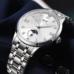 Men's Mechanical Watch Manufacturer - Luxury Skeleton Hollow Luminous Stainless Steel