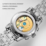 Tourbillon Watch Factory - Luxury Men's Green Dial Luminous Automatic