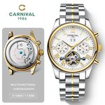 Tourbillon Watch Manufacturer - Carnival Luxury Stainless Steel High-End Business