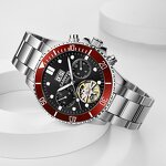 Skeleton Watch Manufacturer - Carnival Luxury Automatic Transparent Back Dial