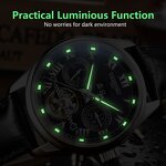 Skeleton Mechanical Watch Factory - Carnival Luxury 5 Hand 12/24 Hour Calendar