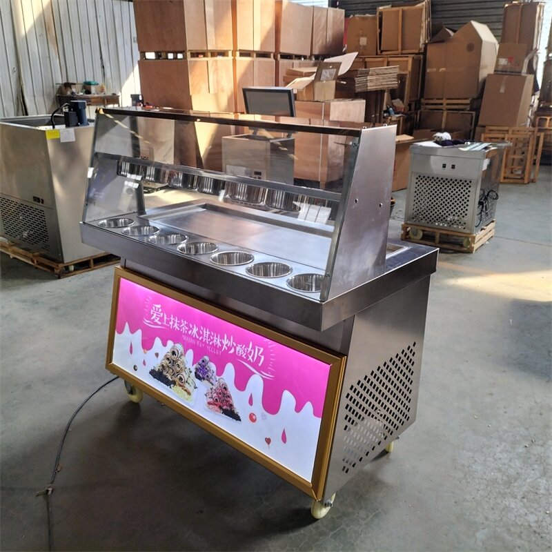 Rolled Ice Cream Machine Manufacturer - OEM/ODM Thailand Single Pan Fry