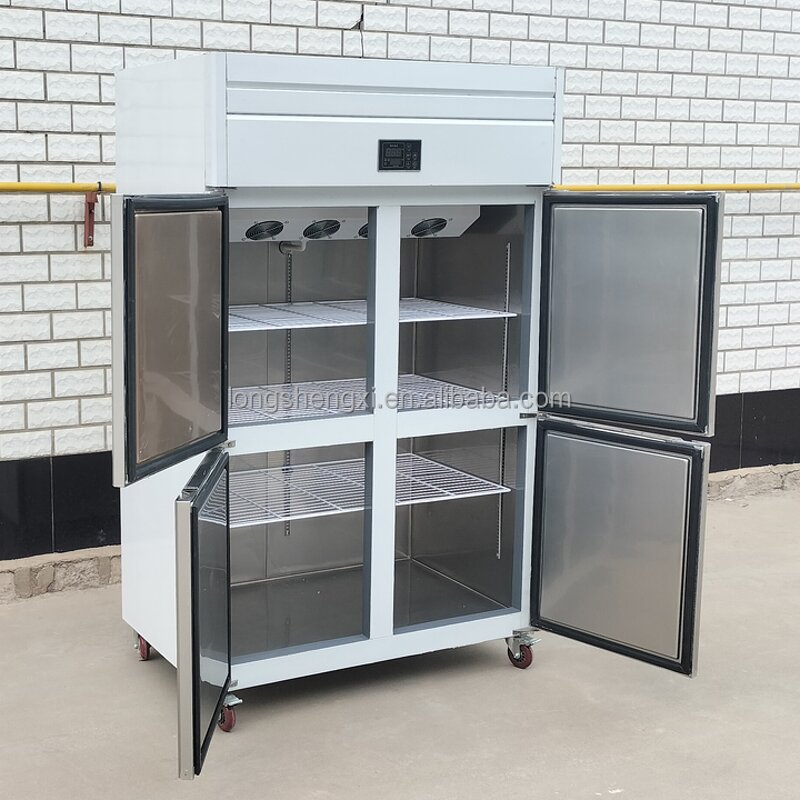 Upright Refrigerator Manufacturer - OEM/ODM 4-Door Digital Control