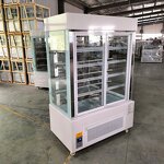 Cake Display Showcase Manufacturer - OEM/ODM Vertical LED Light Air Cooler