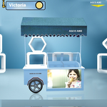 Ice Cream Cart Manufacturer - OEM/ODM Cabinet Trolley Towable Food