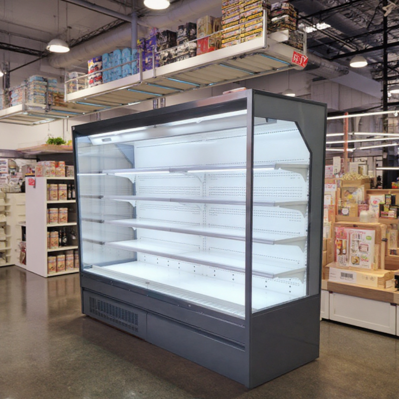 Open Chiller Manufacturer - OEM/ODM Air Cooling Commercial Display