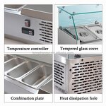 Refrigerated Counter Manufacturer - OEM/ODM Stainless Steel Hot Pot Prep