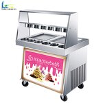 Rolled Ice Cream Machine Manufacturer - OEM/ODM Stainless Steel High Productivity