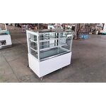 Cake Display Cooler Manufacturer - OEM/ODM Right Angle Glass Air Cooler