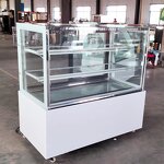 Cake Display Fridge Manufacturer - OEM/ODM Marble Curved Glass Doors