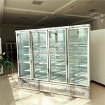Ice Cream Freezer Manufacturer - OEM/ODM 4 Door Glass Display