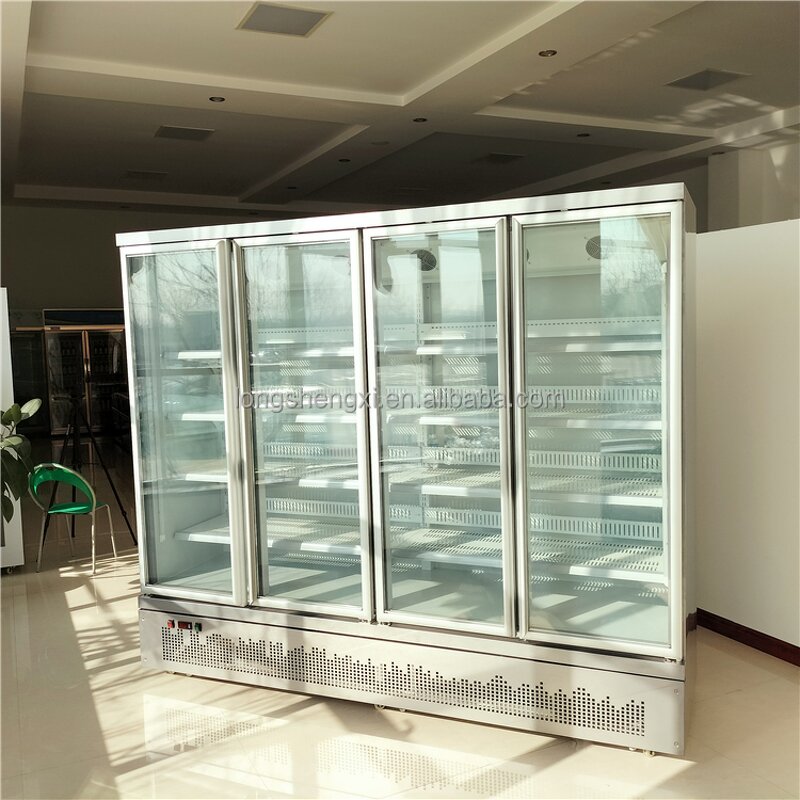 Ice Cream Freezer Manufacturer - OEM/ODM 4 Door Glass Display
