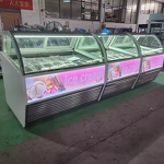 Ice Cream Showcase Manufacturer - OEM/ODM Haagen-Dazs Air Cooler 12-Pan