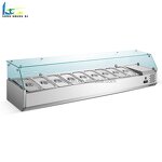 Refrigerated Counter Manufacturer - OEM/ODM Stainless Steel Hot Pot Prep