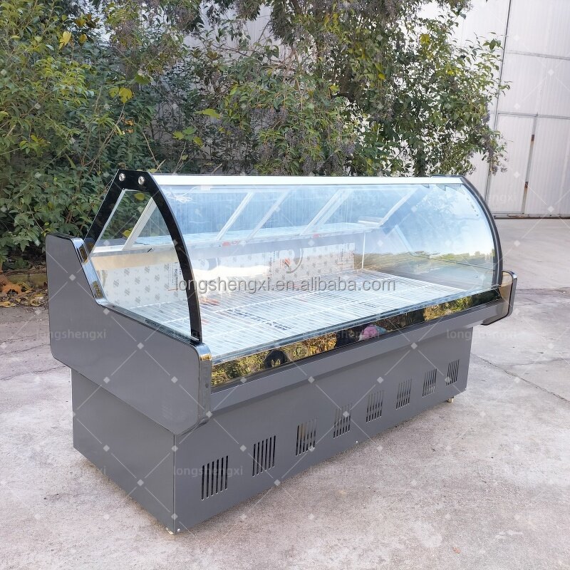 Meat Display Case Manufacturer - OEM/ODM Glass Door Butcher Fridge