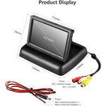Car Monitor Supplier - Custom Foldable IR/LED Combo