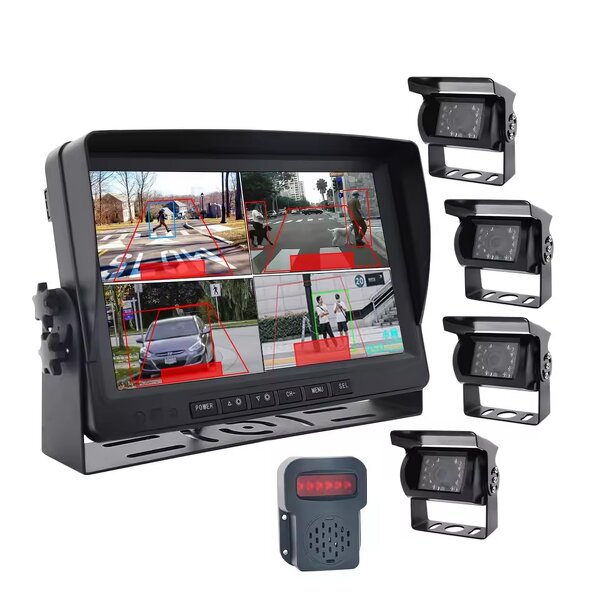 Truck Camera System Manufacturer - OEM 4CH AI BSD Detection