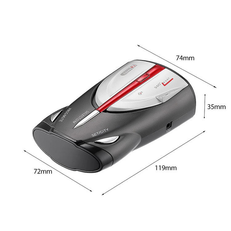 Car Speed Detector Supplier - Custom Band Radar with Voice Alert