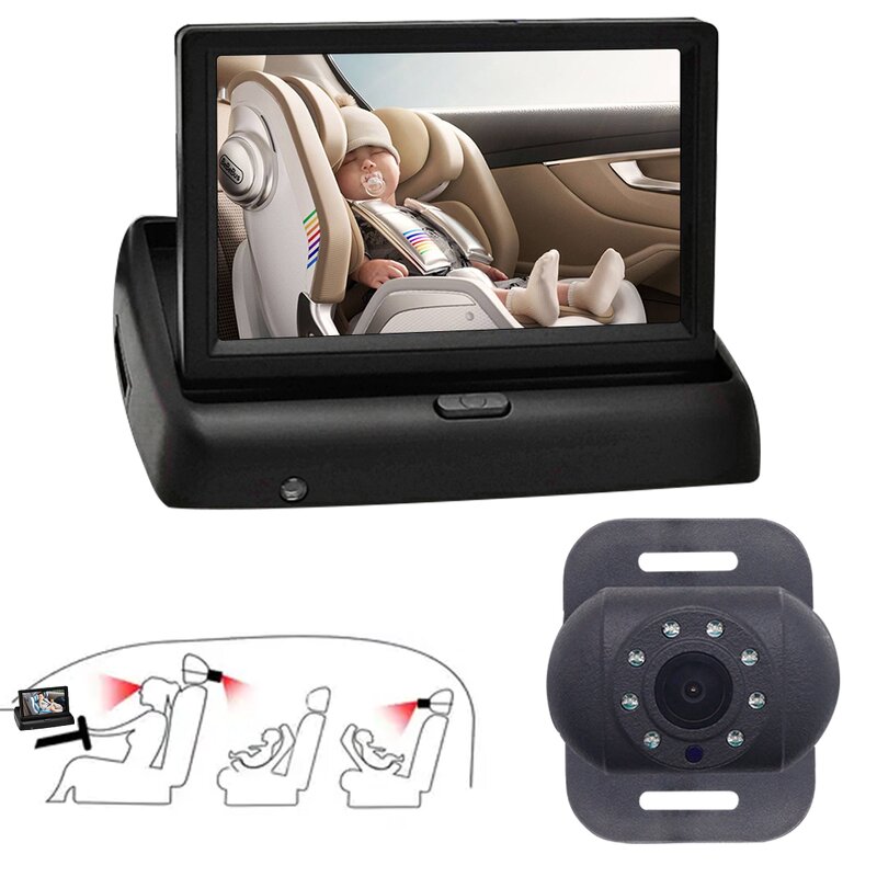 Baby Video Monitor Factory - Bulk Custom Rear Facing Camera