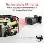 Car Baby Mirror Manufacturer - Private Label Easy Installation