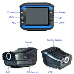 Car DVR Factory - Private Label Single-Lens with Radar Detector