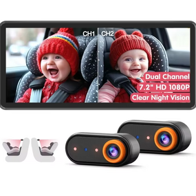 Baby Monitor Manufacturer - OEM Dual Channel IR Night Vision