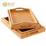 Wooden Tray Manufacturer - OEM/ODM Breakfast Bamboo Food Serving