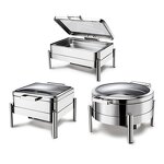 Rose Gold Chafing Dish Manufacturer - OEM/ODM Buffet Food Warmer