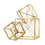 Cupcake Platter Stand Manufacturer - OEM/ODM Acrylic Gold Square