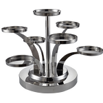 Cake Stand Manufacturer - OEM/ODM Stainless Steel Rotating Multilevel