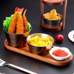 Dessert Display Stand Manufacturer - OEM/ODM Sapele Wood 3 Tier