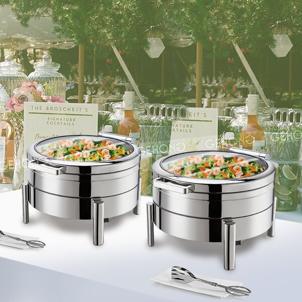 Hydraulic Chafing Dish Manufacturer - OEM/ODM 304 Stainless Steel Luxury