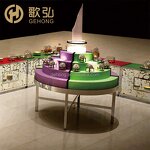 Buffet Counter Manufacturer - OEM/ODM Mobile LED Marble Induction