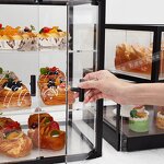 Bread Rack Manufacturer - OEM/ODM Solid Rubber Wood Black Stainless