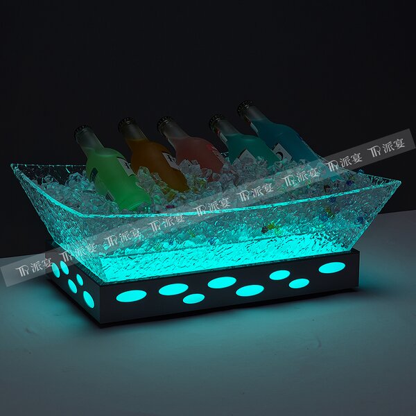 Ice Tray Manufacturer - OEM/ODM LED Rectangular Seafood Display