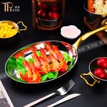 Stainless Steel Tray Manufacturer - OEM/ODM Oval Plates With Ears