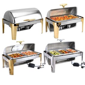 Electric Chafing Dish Manufacturer - OEM/ODM Luxury Buffet Set