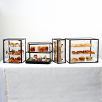 Bread Rack Manufacturer - OEM/ODM Solid Rubber Wood Black Stainless