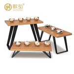 Bread Display Rack Manufacturer - OEM/ODM Wood Bakery Cabinet