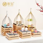 Wooden Buffet Stand Manufacturer - OEM/ODM Square Riser Catering