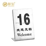 Menu Card Stand Manufacturer - OEM/ODM Stainless Steel Luxury