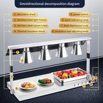 Food Heat Lamp Manufacturer - OEM/ODM Buffet Carving Station