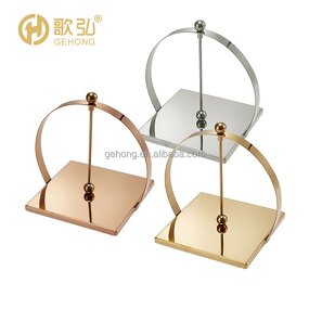 Tissue Holder Manufacturer - OEM/ODM Golden Decorative Metal