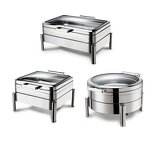 Glass Chafing Dish Manufacturer - OEM/ODM Stainless Steel Buffet Warmer