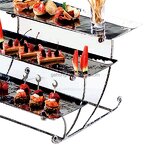 Banquet Serving Set Manufacturer - OEM/ODM 3 Tier Rectangular Plates