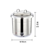 Electric Soup Warmer Manufacturer - OEM/ODM 13 Litre Commercial Kettle