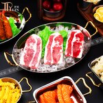 Stainless Steel Tray Manufacturer - OEM/ODM Oval Plates With Ears