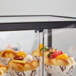 Bread Rack Manufacturer - OEM/ODM Rubber Wood 3 Layer Black Frame