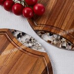 Wooden Tray Manufacturer - OEM/ODM Round Serving Platter Buffet