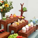 Buffet Display Stand Manufacturer - OEM/ODM Wooden Hotel Food